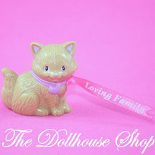 Fisher Price Loving Family Sweet Sounds talking Dollhouse Pet Kitten Kitty Cat-Toys & Hobbies:Preschool Toys & Pretend Play:Fisher-Price:1963-Now:Dollhouses-Fisher-Price-Animals & Pets,Dollhouse,Fisher Price,Loving Family,Used-Fisher Price Loving Family Sweet Sounds Kitty Cat for dollhouses! Perfect for playtime fun. Find this rare pet at The Dollhouse Shop today!-The Dollhouse Shop