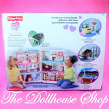 Fisher Price Loving Family Town Doll house Special Edition Pet Set-Toys & Hobbies:Preschool Toys & Pretend Play:Fisher-Price:1963-Now:Dollhouses-Fisher-Price-Dollhouse,Fisher Price,Living Room,Loving Family,New,New Boxed Sets,Special Edition Townhouse-The Dollhouse Shop