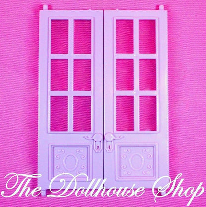 Fisher Price Loving Family Twin Time Dollhouse Replacement Side Purple Doors-Toys & Hobbies:Preschool Toys & Pretend Play:Fisher-Price:1963-Now:Dollhouses-Fisher-Price-Dollhouse,Dollhouses & Replacement Parts,Fisher Price,Loving Family,Replacement Parts,Twin Time,Used-Genuine Fisher Price Loving Family Twin Time Dollhouse purple side doors replacement. Perfect for creative play. Shop now at The Dollhouse Shop!-The Dollhouse Shop