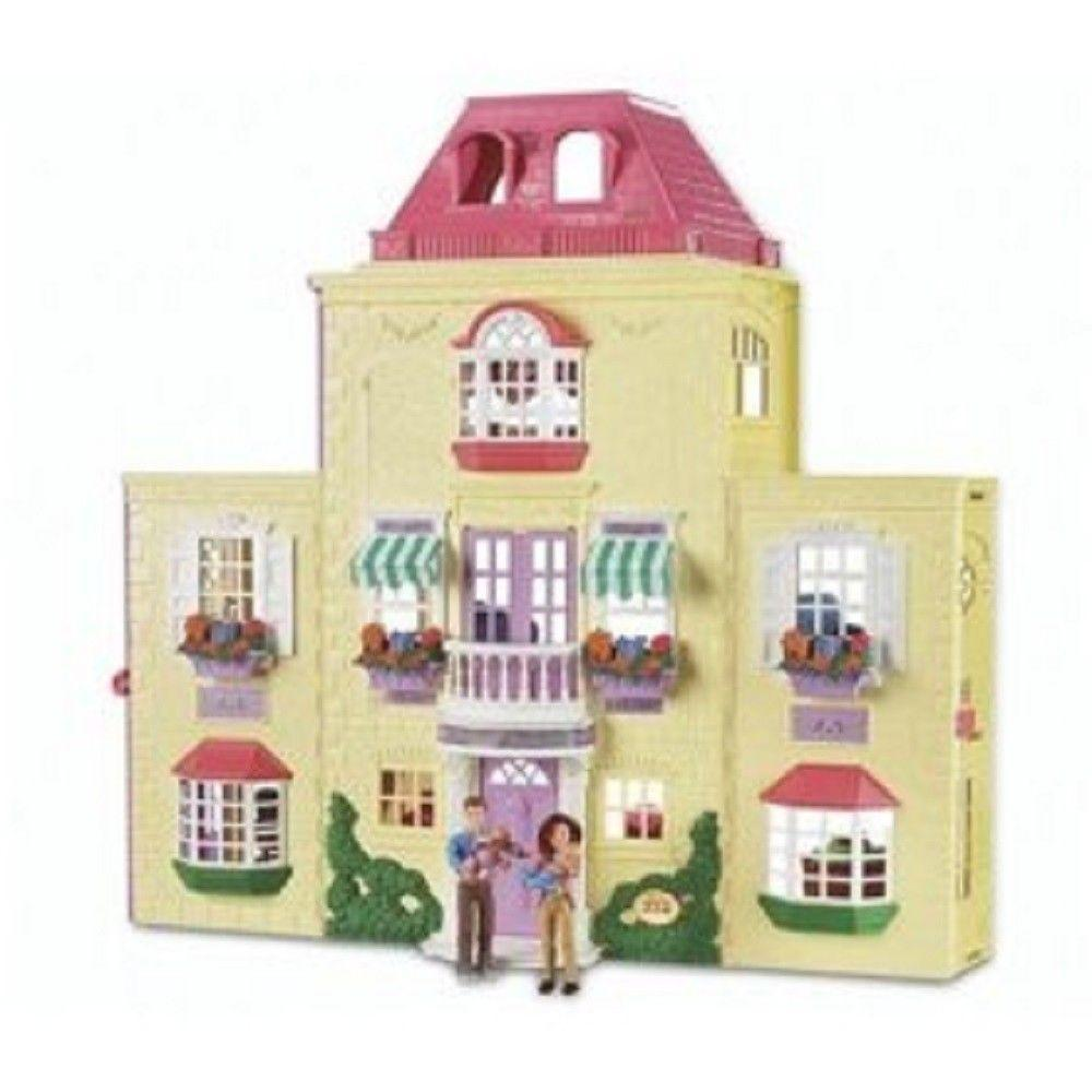 Fisher Price Loving Family Twin Time Dollhouse Replacement Upper Floor Window-Toys & Hobbies:Preschool Toys & Pretend Play:Fisher-Price:1963-Now:Dollhouses-Fisher-Price-Dollhouse,Fisher Price,Loving Family,Replacement Parts,Twin Time,Used-The Dollhouse Shop
