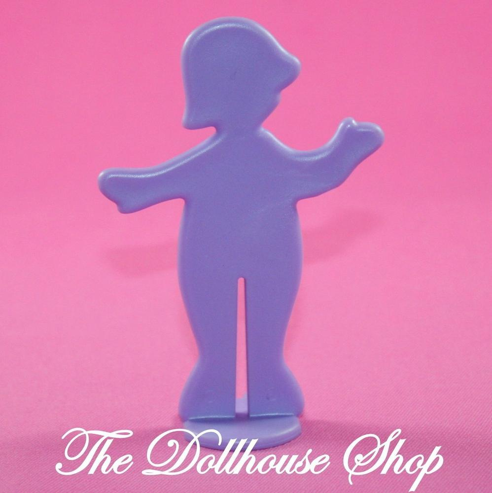 Fisher Price Loving family Dream Dollhouse Dress Shop Purple Mannequin-Toys & Hobbies:Preschool Toys & Pretend Play:Fisher-Price:1963-Now:Dollhouses-Fisher-Price-Doll Dress Ups,Dollhouse,Dream Dollhouse,Dress Shop and Pet Shop Set,Fisher Price,Loving Family,Used-The Dollhouse Shop