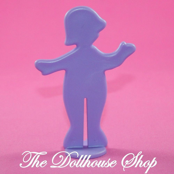 Fisher Price Loving family Dream Dollhouse Dress Shop Purple Mannequin-Toys & Hobbies:Preschool Toys & Pretend Play:Fisher-Price:1963-Now:Dollhouses-Fisher-Price-Doll Dress Ups,Dollhouse,Dream Dollhouse,Dress Shop and Pet Shop Set,Fisher Price,Loving Family,Used-The Dollhouse Shop