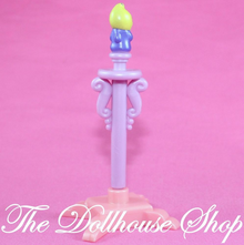 Fisher Price Once upon a Dream Castle Dollhouse Purple Candle Stick lamp-Toys & Hobbies:Preschool Toys & Pretend Play:Fisher-Price:1963-Now:Dollhouses-Fisher-Price-Dollhouse,Fisher Price,Lamps & Coffee Tables,Once Upon a Dream Castle,Purple,Used-The Dollhouse Shop