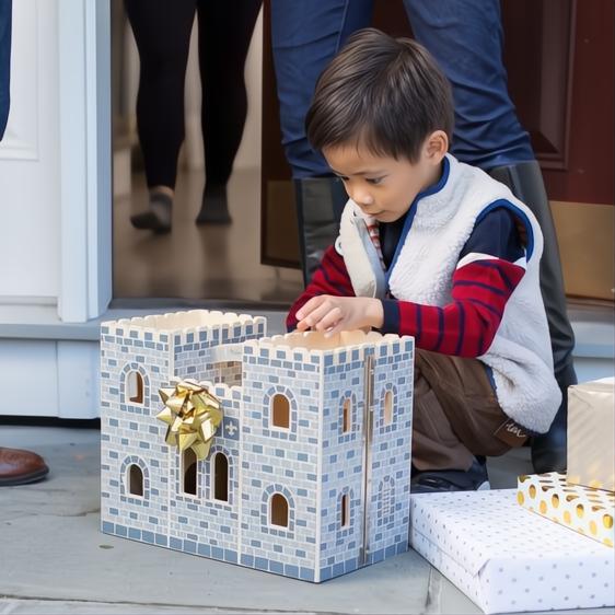 Melissa & Doug Fold and Go Castle-The Dollhouse Shop