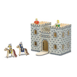 Melissa & Doug Fold and Go Castle-Dollhouse-Melissa & Doug-Castle,Dollhouse,Dollhouses,Melissa & Doug,New,New Boxed Sets-The Dollhouse Shop