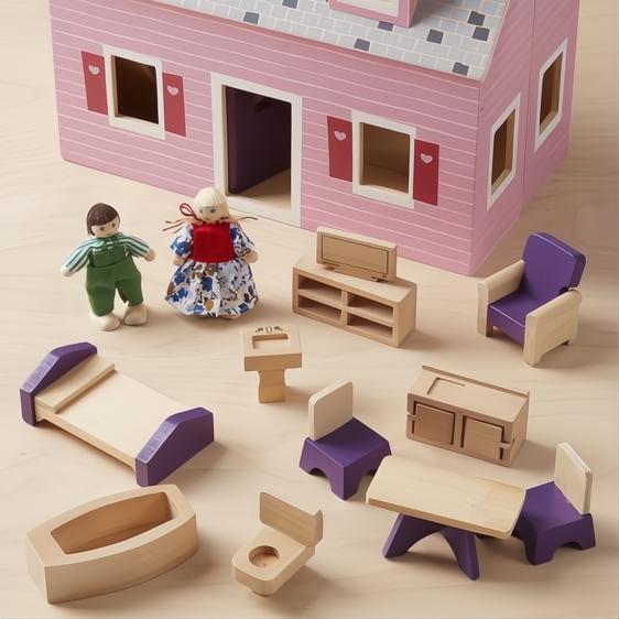 Melissa & Doug Fold and Go Dollhouse-The Dollhouse Shop