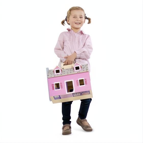 Melissa & Doug Fold and Go Dollhouse-The Dollhouse Shop