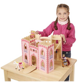 Melissa & Doug Fold and Go Princess Castle-Dollhouse-Melissa & Doug-Castle,Dollhouse,Dollhouses,Melissa & Doug,New,New Boxed Sets-The Dollhouse Shop