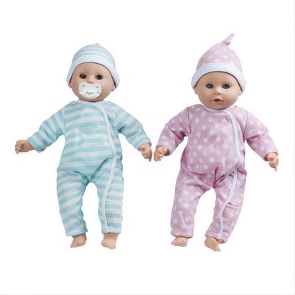 Melissa & Doug Mine to Love Twins Luke & Lucy Dolls-The Dollhouse Shop