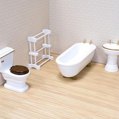 Melissa & Doug Victorian Dollhouse Bathroom Set-The Dollhouse Shop