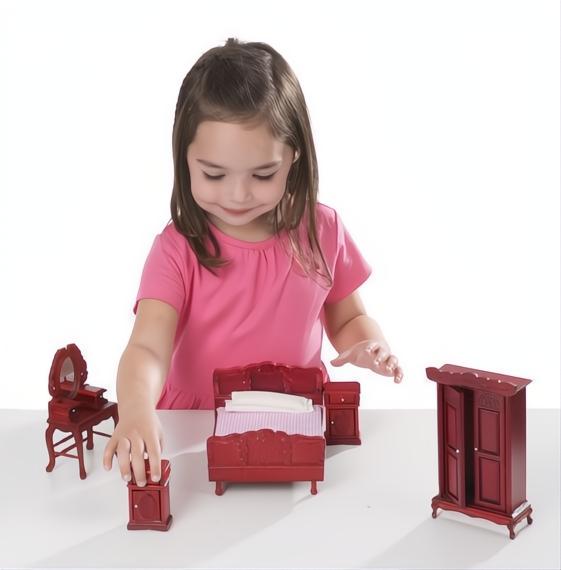 Melissa & Doug Victorian Dollhouse Bedroom Set-The Dollhouse Shop