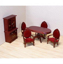 Melissa & Doug Victorian Dollhouse Dining Room Set-The Dollhouse Shop