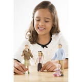 Melissa & Doug Victorian Dollhouse Doll Family - Caucasian-Dollhouse-Melissa & Doug-Baby,Dollhouse,Dolls,Father,Girl Dolls,Melissa & Doug,Mother,New,New Boxed Sets-The Dollhouse Shop