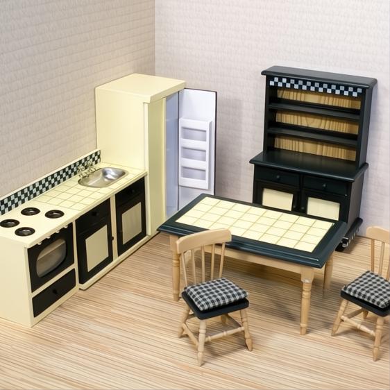 Melissa & Doug Victorian Dollhouse Kitchen Set-The Dollhouse Shop
