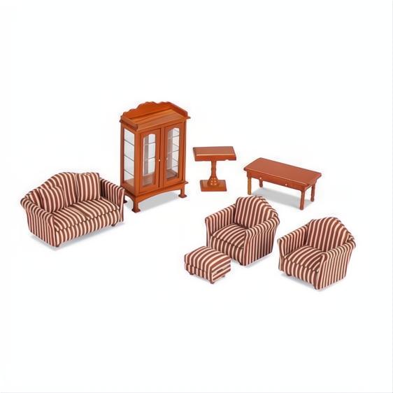 Melissa & Doug Victorian Dollhouse Living Room Set-The Dollhouse Shop