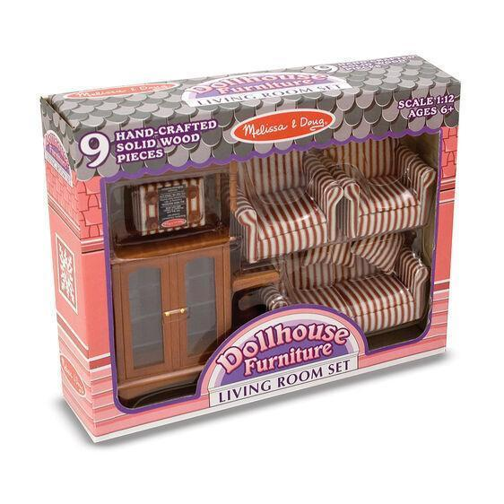 Melissa & Doug Victorian Dollhouse Living Room Set-Dollhouse-Melissa & Doug-Dollhouse,Living Room,Melissa & Doug,New,New boxed Sets-The Dollhouse Shop