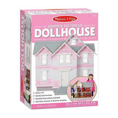 Melissa & Doug Wooden Victorian Classic Heirloom Dollhouse-Dollhouse-Melissa & Doug-Dollhouse,Dollhouses,Melissa & Doug,New,New Boxed Sets-The Dollhouse Shop
