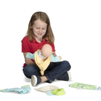 Melissa and Doug Mine to Love Mix & Match Playtime Doll Clothes-Dolls & Bears:Accessories-Melissa & Doug-Baby Doll Accessories,Melissa & Doug,Mine to Love,New,New Boxed Sets-The Dollhouse Shop