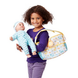 Melissa and Doug Mine to Love Travel Time Play Set-Dolls & Bears:Accessories-Melissa & Doug-Baby Doll Accessories,Melissa & Doug,Mine to Love,New,New Boxed Sets-The Dollhouse Shop