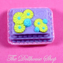 NEW Fisher Price Loving Family Dollhouse Flower Birthday Cake Kitchen Food-The Dollhouse Shop