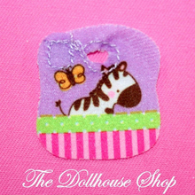 NEW Fisher Price Loving Family Dollhouse Nursery Baby Doll Zebra Feeding Bib-Toys & Hobbies:Preschool Toys & Pretend Play:Fisher-Price:1963-Now:Dollhouses-Fisher-Price-Doll Dress Ups,Dollhouse,Fisher Price,Food Accessories,Loving Family,New,Nursery Room-The Dollhouse Shop