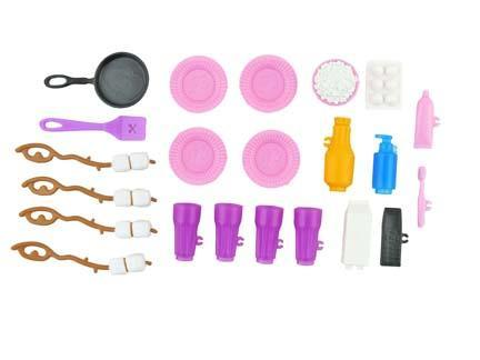 New Barbie Dollhouse Replacement Food Accessory Bag for Pop Up Camper-Dolls & Bears:Dolls:Barbie Contemporary (1973-Now):Clothing & Accessories:Accessories-Mattel-Barbie,Camping Sets,Dollhouse,Food Accessories,New,Replacement Parts-The Dollhouse Shop