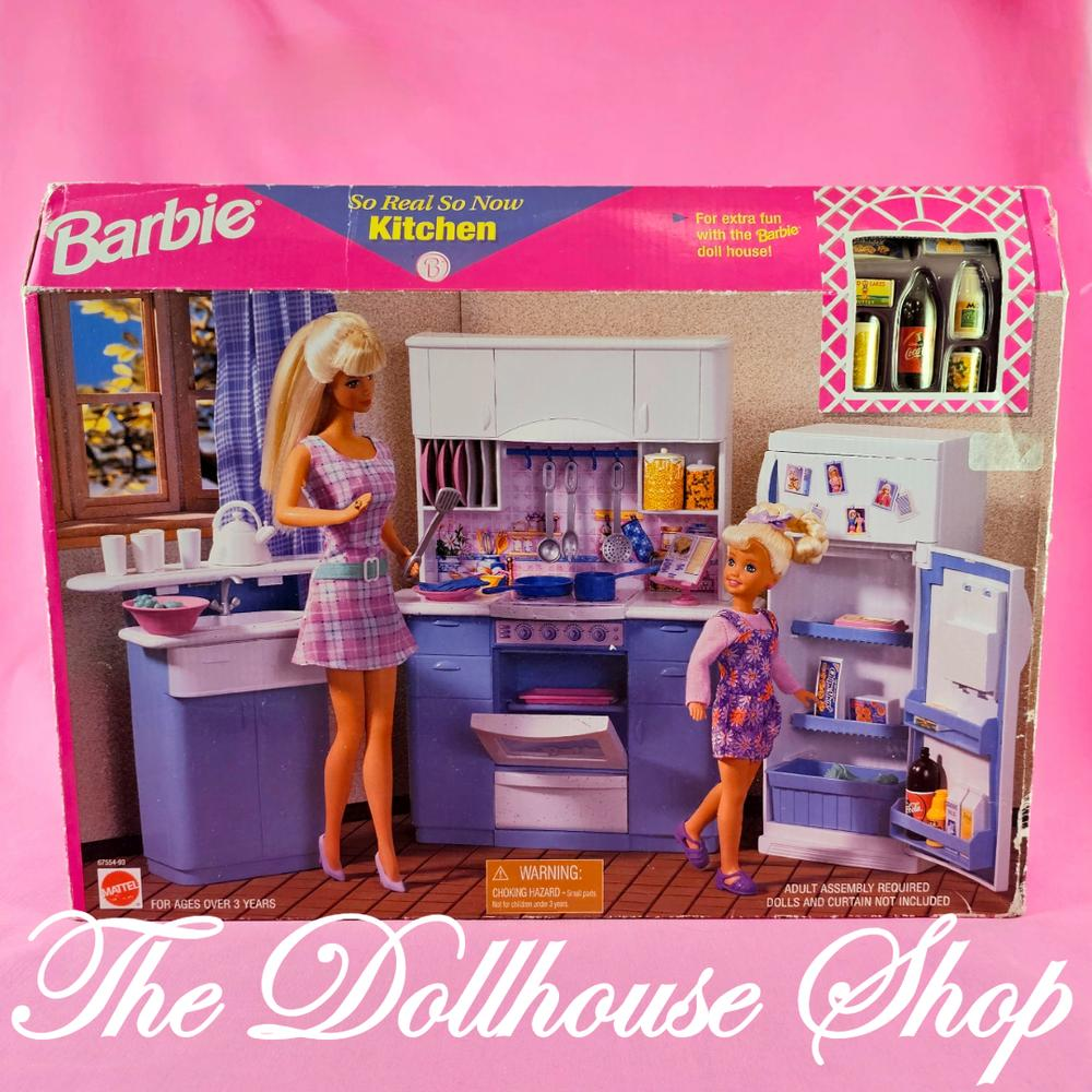 Kitchen Barbie Cooking Videos Doll Playset Barbie Doll Kitchen