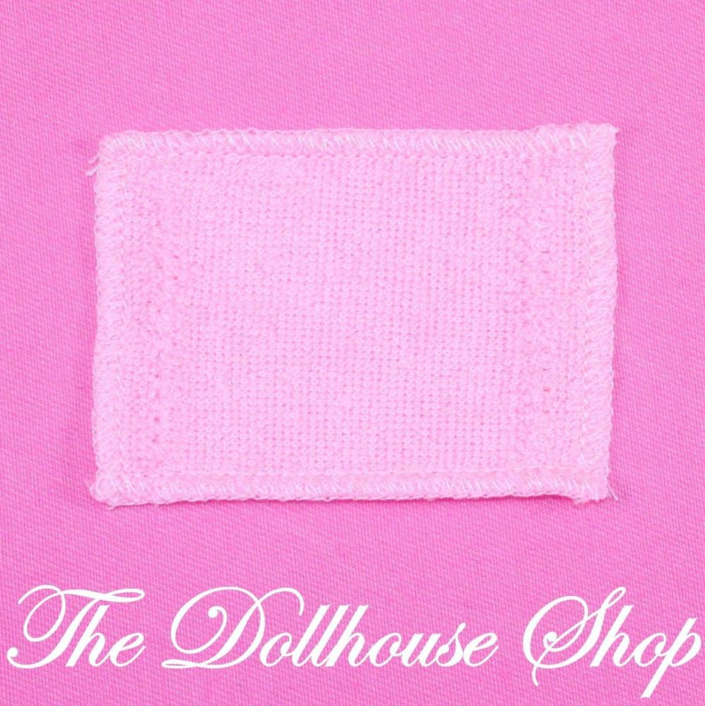 New Fisher Price Loving Family Dollhouse Dolls Bathroom Pink Hand Towel-Toys & Hobbies:Preschool Toys & Pretend Play:Fisher-Price:1963-Now:Dollhouses-Fisher-Price-Bathroom,Dollhouse,Fisher Price,Home for the Holidays Dollhouse,Loving Family,Pink-The Dollhouse Shop