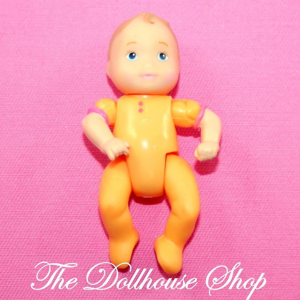 New Fisher Price Loving Family Dollhouse Nursery Orange Baby Doll-Toys & Hobbies:Preschool Toys & Pretend Play:Fisher-Price:1963-Now:Dollhouses-Fisher-Price-Baby,Dollhouse,Dolls,Fisher Price,Loving Family,New,Nursery Room-New Fisher Price Loving Family Dollhouse Orange Baby Doll for your nursery. Shop now at The Dollhouse Shop for fun, creative play! Small parts, 3+ only.-The Dollhouse Shop