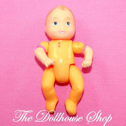 New Fisher Price Loving Family Dollhouse Nursery Orange Baby Doll-Toys & Hobbies:Preschool Toys & Pretend Play:Fisher-Price:1963-Now:Dollhouses-Fisher-Price-Baby,Dollhouse,Dolls,Fisher Price,Loving Family,New,Nursery Room-New Fisher Price Loving Family Dollhouse Orange Baby Doll for your nursery. Shop now at The Dollhouse Shop for fun, creative play! Small parts, 3+ only.-The Dollhouse Shop