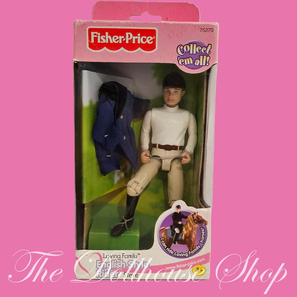New Fisher Price Loving Family Dollhouse Western Rider Dad Doll Steve-Toys & Hobbies:Preschool Toys & Pretend Play:Fisher-Price:1963-Now:Dollhouses-Fisher-Price-Dollhouse,Dolls,English Style Riders,Father,Fisher Price,Loving Family,New Boxed Sets,Western Style Rider-The Dollhouse Shop
