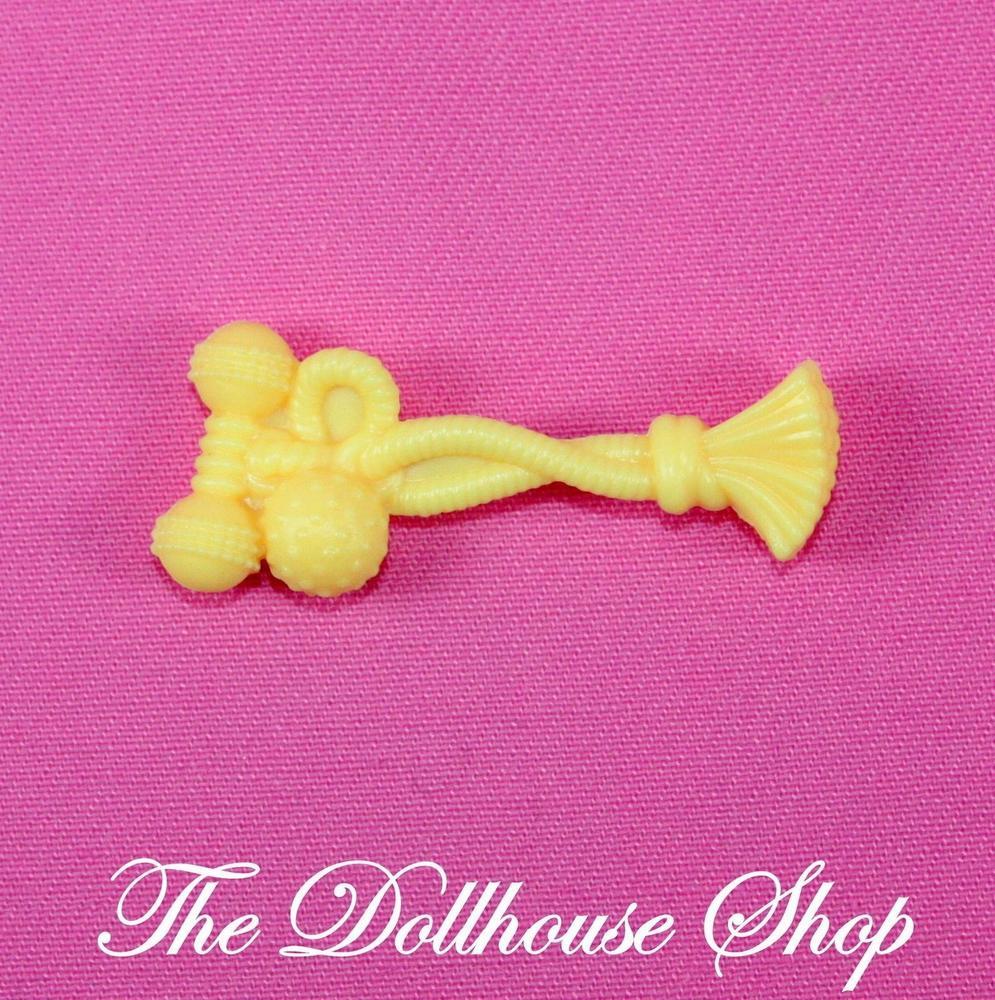 New Fisher Price Loving Family Dollhouse Yellow Pet Dog Cat Throw Chew Toy-Toys & Hobbies:Preschool Toys & Pretend Play:Fisher-Price:1963-Now:Dollhouses-Fisher-Price-Animal & Pet Accessories,Dollhouse,Fisher Price,Loving Family,New-Fisher Price Loving Family Dollhouse pet chew toy for dolls. Perfect for Barbie & more. Brand new! Find it now at The Dollhouse Shop!-The Dollhouse Shop