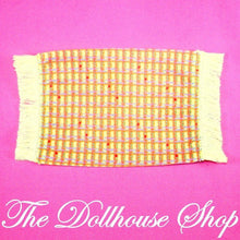 New Fisher Price Loving Family Holiday Dollhouse Christmas Floor Rug-Toys & Hobbies:Preschool Toys & Pretend Play:Fisher-Price:1963-Now:Dollhouses-Fisher-Price-Bedroom,Blankets & Rugs,Christmas,Dollhouse,Fisher Price,Home for the Holidays Dollhouse,Loving Family,New,Soft Furnishings-Fisher Price Loving Family Holiday Dollhouse Rug adds cozy fun to your dollhouse! Perfect for Barbie & more. Shop now at The Dollhouse Shop!-The Dollhouse Shop