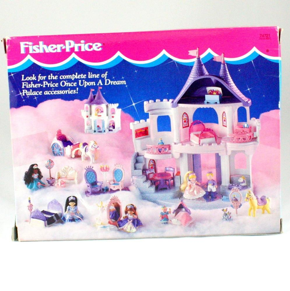 New Fisher Price Once Upon A Dream Dollhouse Sweetheart Princess Girl Doll-Toys & Hobbies:Preschool Toys & Pretend Play:Fisher-Price:1963-Now:Dollhouses-Fisher-Price-Doll Dress Ups,Dollhouse,Dolls,Dream Dollhouse,Fisher Price,Girl Dolls,Loving Family,New,New Boxed Sets,Once Upon a Dream Castle-The Dollhouse Shop