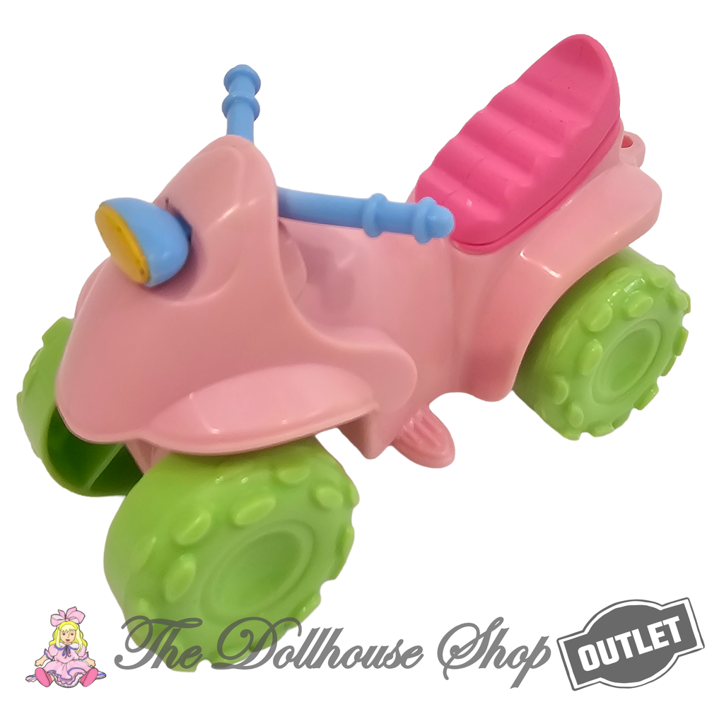 Outlet Fisher Price Loving Family Dollhouse ATV Fun 4 Wheeler Car-Toys & Hobbies:Preschool Toys & Pretend Play:Fisher-Price:1963-Now:Dollhouses-Fisher-Price-Camping Sets,Cars Vans & Campers,Dollhouse,Fisher Price,Loving Family,Outdoor Furniture,Outlet,Used-The Dollhouse Shop