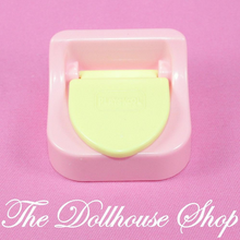 Playskool Dollhouse Bathroom Nursery Pink Yellow Baby Doll Potty-Toys & Hobbies:Preschool Toys & Pretend Play:Fisher-Price:1963-Now:Dollhouses-Playskool-Bathroom,Dollhouse,Nursery Room,Playskool Dollhouse,Used-The Dollhouse Shop