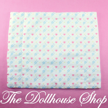 Playskool Dollhouse Parents Bedroom Bedding Bed Blanket Sheet-Dollhouse-Playskool-Baby,Dollhouse,Nursery Room,Pink,Playskool Dollhouse,Used-Playskool Dollhouse Nursery Pram / Stroller / Buggy for your dollhouse baby Fisher Price Loving Family Dollhouse dream my first mrs goodbee caring corners -The Dollhouse Shop