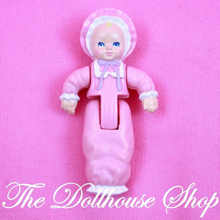 Playskool Dollhouse Twin Baby Girl Doll Figure for Loving Family Nursery-Toys & Hobbies:Preschool Toys & Pretend Play:Playskool-Playskool-Baby,Dollhouse,Dolls,Pink,Playskool Dollhouse,Used-The Dollhouse Shop