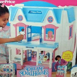 Replacement Pink Round Window Fisher Price Loving Family Dream Dollhouse-Toys & Hobbies:Preschool Toys & Pretend Play:Fisher-Price:1963-Now:Dollhouses-Fisher-Price-Dollhouse,Dream Dollhouse,Fisher Price,Loving Family,Pink,Replacement Parts,Used-The Dollhouse Shop