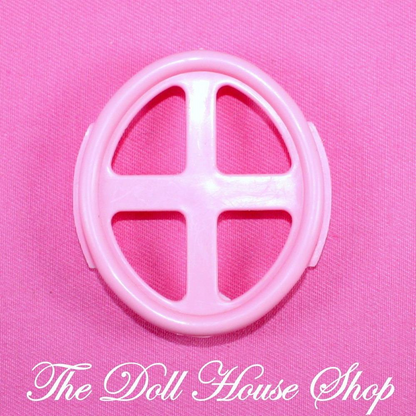 Replacement Pink Round Window Fisher Price Loving Family Dream Dollhouse-Toys & Hobbies:Preschool Toys & Pretend Play:Fisher-Price:1963-Now:Dollhouses-Fisher-Price-Dollhouse,Dream Dollhouse,Fisher Price,Loving Family,Pink,Replacement Parts,Used-The Dollhouse Shop
