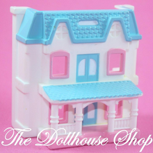 Toy Miniature Fisher Price Loving Family Dream Dollhouse Playroom Blue Roof-Toys & Hobbies:Preschool Toys & Pretend Play:Fisher-Price:1963-Now:Dollhouses-Fisher-Price-Dollhouse,Dream Dollhouse,Fisher Price,Kids Bedroom,Loving Family,Nursery Room,Playroom,Used-The Dollhouse Shop