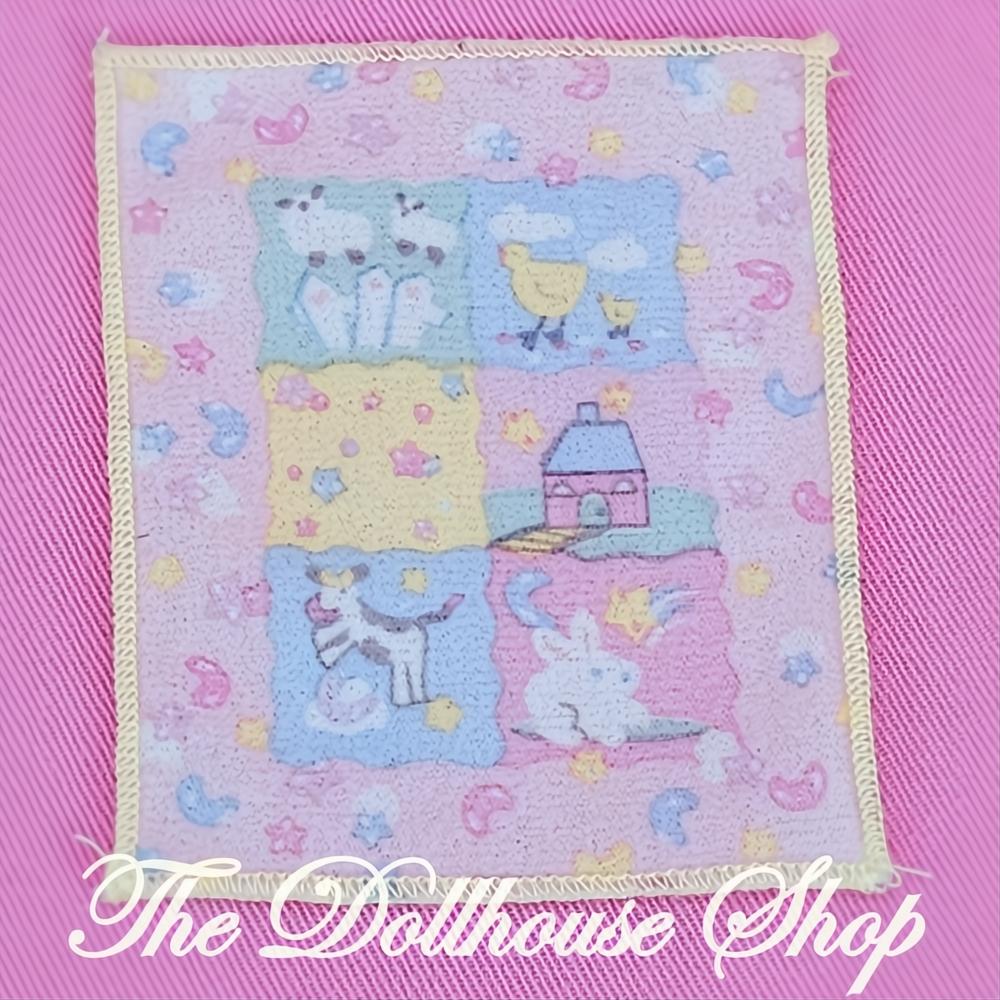 Barbie and Krissy Bedtime Baby Doll's Blanket Nursery-The Dollhouse Shop