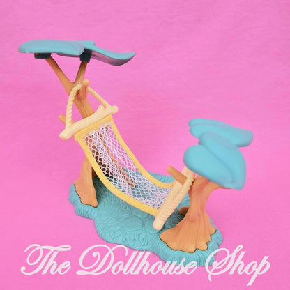 Fisher-Price Hideaway Hollow Dollhouse Yellow Tree Hammock Bed-The Dollhouse Shop