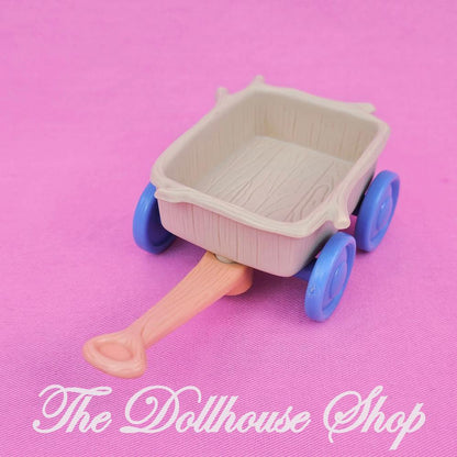 Fisher-Price Hideaway Hollow Treehouse Bunny Wagon Blue Wheels-The Dollhouse Shop