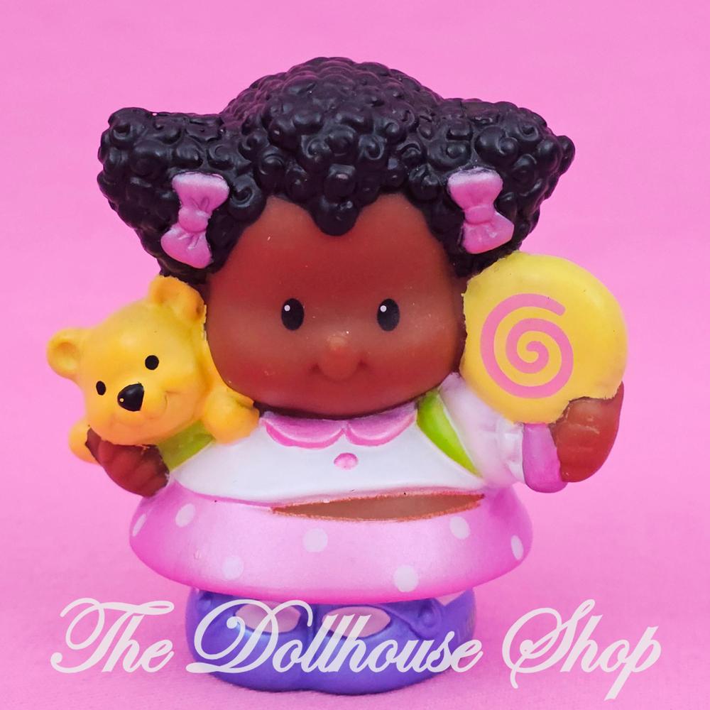 Fisher-Price Little People African American Girl Neighborhood Easter-The Dollhouse Shop