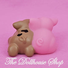 Fisher-Price Little People Animals Pink Brown Pigs Piglets Farm-The Dollhouse Shop