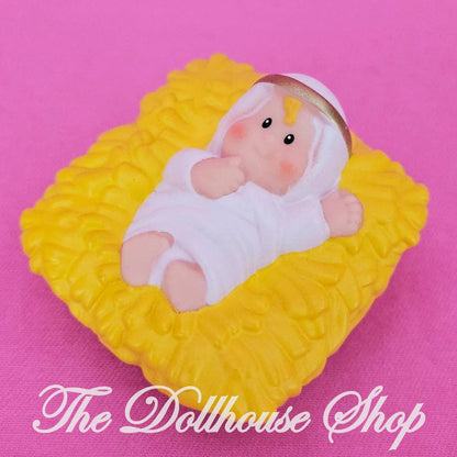 Fisher-Price Little People Baby Jesus Figure Christmas Nativity Replacement-The Dollhouse Shop