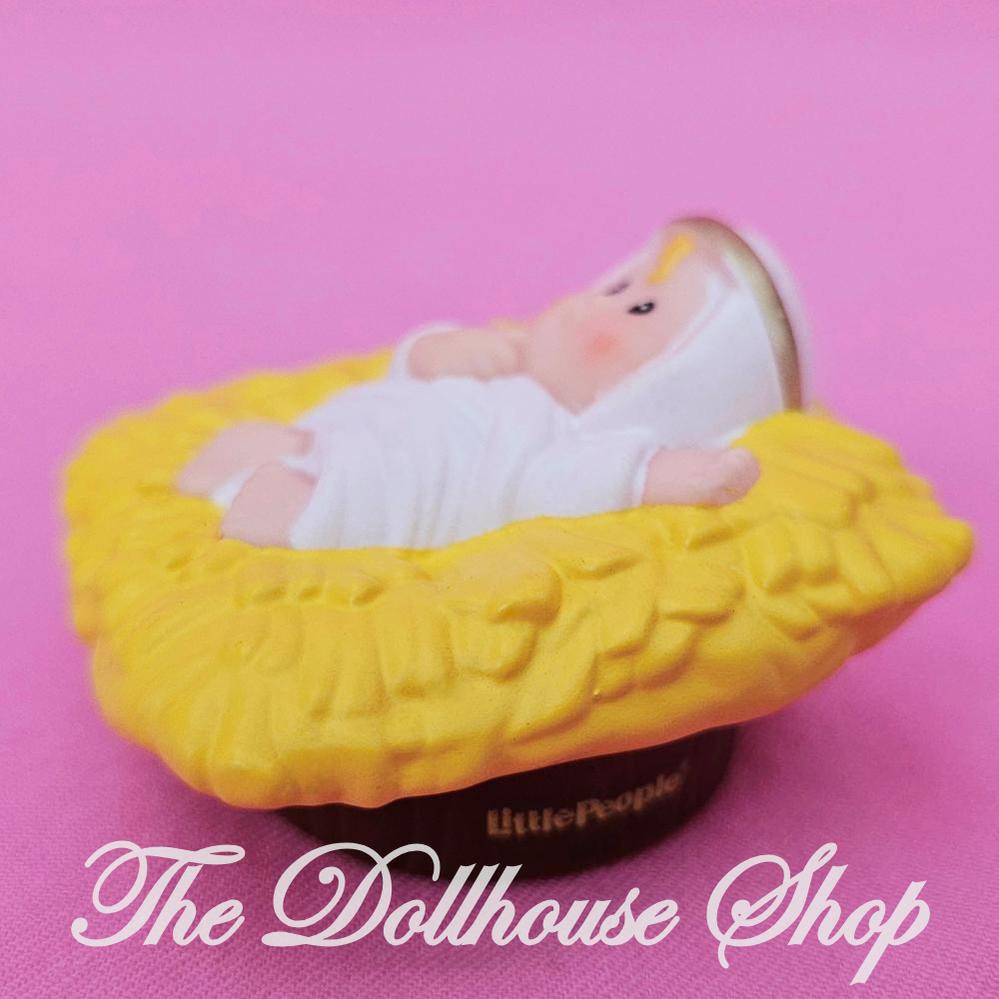 Fisher-Price Little People Baby Jesus Figure Christmas Nativity Replacement-The Dollhouse Shop