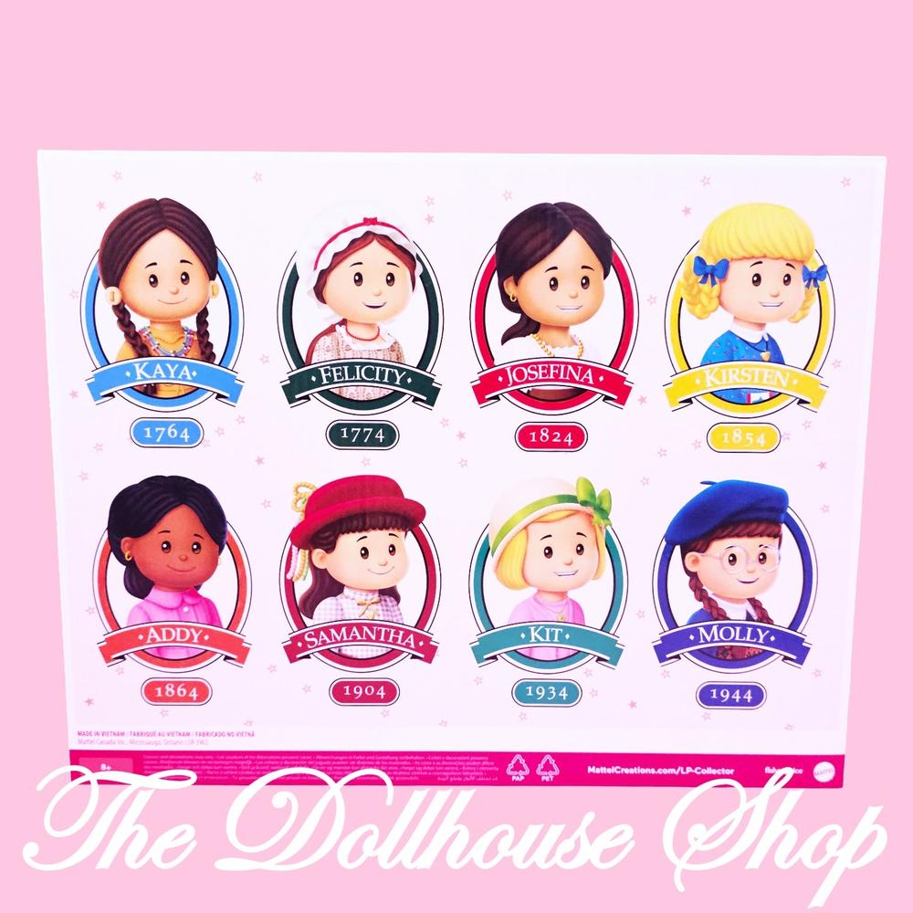 Fisher-Price Little People Collector American Girl Dolls 8 Figures-The Dollhouse Shop