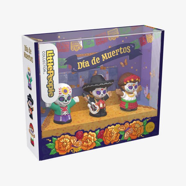 Fisher-Price Little People Collector Día de Muertos Special Edition Set Day of the Dead-The Dollhouse Shop